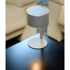 Luminaires Scandinaves-Luminaires Lucide Lampe de table Lucide KNULLE Anthracite, 1 lumière