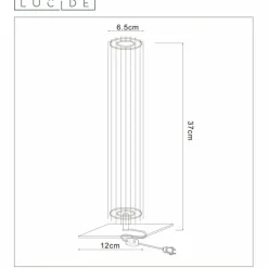 Luminaires Lucide Lampe de table Lucide LIONEL Noir, 1 lumière* Lampes À Poser