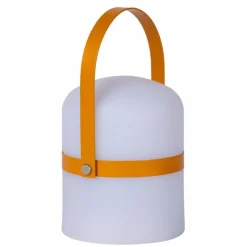 Luminaires Lucide Lampe de table Lucide LITTLEJOE LED Brun, Blanc, 1 lumière