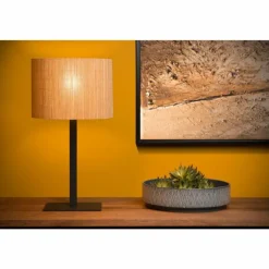 Luminaires Scandinaves-Luminaires Lucide Lampe de table Lucide MAGIUS Noir, 1 lumière