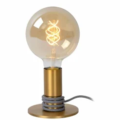 Lampes Dorées-Luminaires Lucide Lampe de table Lucide MARIT Or, 1 lumière
