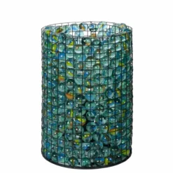 Luminaires Lucide Lampe de table Lucide MARBLOUS Noir, Transparent, 1 lumière