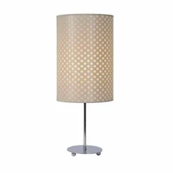 Luminaires Rustiques-Luminaires Lucide Lampe de table Lucide MODA Blanc, 1 lumière