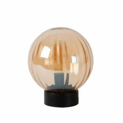 Luminaires Lucide Lampe de table Lucide MONSARAZ Noir, 1 lumière