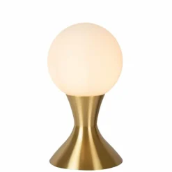 Luminaires Lucide Lampe de table Lucide MOYA Or, Laiton, 1 lumière