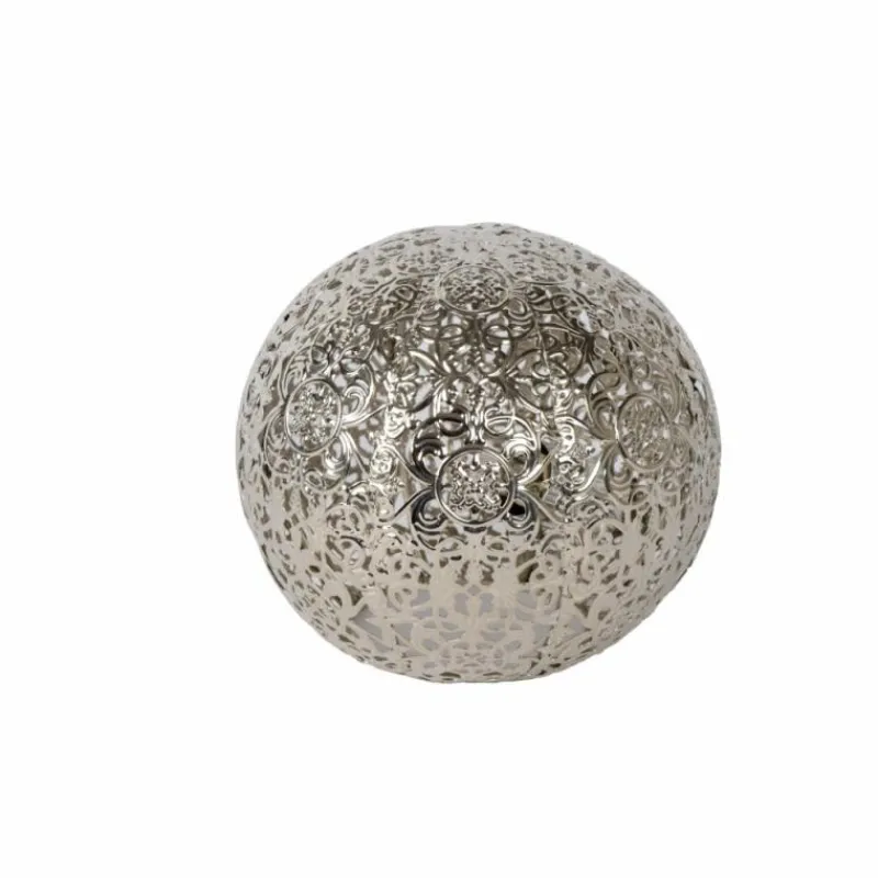 Lampe Turque-Luminaires Lucide Lampe de table Lucide PAOLO Argenté, 1 lumière