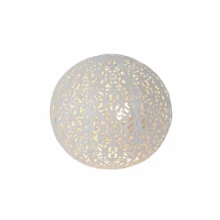 Lampe Turque-Luminaires Lucide Lampe de table Lucide PAOLO Blanc, 1 lumière