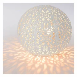 Lampe Turque-Luminaires Lucide Lampe de table Lucide PAOLO Blanc, 1 lumière