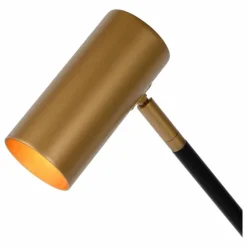 Luminaires Scandinaves-Luminaires Lucide Lampe de table Lucide PHILINE Noir, 1 lumière