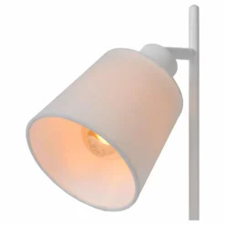 Lampes En Tissu-Luminaires Lucide Lampe de table Lucide PIPPA Blanc, 1 lumière