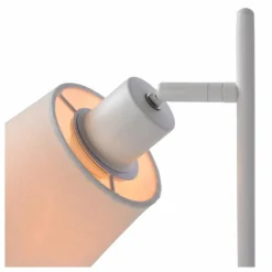 Lampes En Tissu-Luminaires Lucide Lampe de table Lucide PIPPA Blanc, 1 lumière