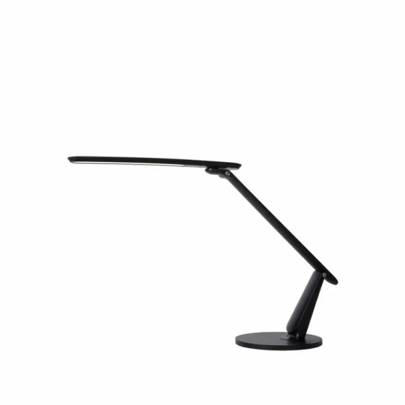 Lampes Industrielles-Luminaires Lucide Lampe de table Lucide PRACTICO LED Noir, 1 lumière