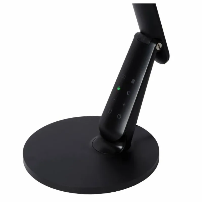 Lampes Industrielles-Luminaires Lucide Lampe de table Lucide PRACTICO LED Noir, 1 lumière