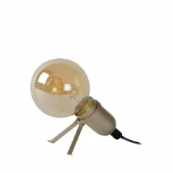 Lampes Dorées-Luminaires Lucide Lampe de table Lucide PUKKI Or, 1 lumière