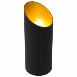 Lampes Dorées-Luminaires Lucide Lampe de table Lucide QUIRIJN Noir, 1 lumière