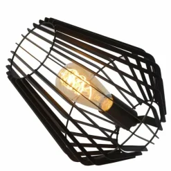 Luminaires Scandinaves-Luminaires Lucide Lampe de table Lucide REDA Noir, 1 lumière