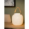 Luminaires Rustiques-Luminaires Lucide Lampe de table Lucide SAFIYA Blanc, 1 lumière
