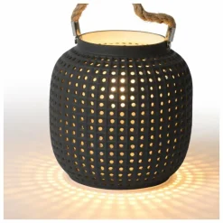 Lampe Turque-Luminaires Lucide Lampe de table Lucide SAFIYA Gris, 1 lumière