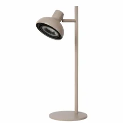 Luminaires Lucide Lampe de table Lucide SENSAS Beige, 1 lumière* Lampes À Poser