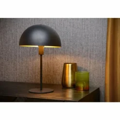 Luminaires Lucide Lampe de table Lucide SIEMON Noir, 1 lumière* Lampes À Poser