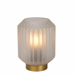 Luminaires Lucide Lampe de table Lucide SUENO Or, Laiton, 1 lumière