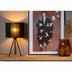 Luminaires Scandinaves-Luminaires Lucide Lampe de table Lucide TAGALOG Noir, 1 lumière