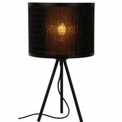 Luminaires Scandinaves-Luminaires Lucide Lampe de table Lucide TAGALOG Noir, 1 lumière