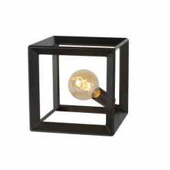 Luminaires Rustiques-Luminaires Lucide Lampe de table Lucide THOR Gris, 1 lumière