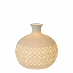 Luminaires Lucide Lampe de table Lucide TIESSE Blanc, 1 lumière* Lampes À Poser