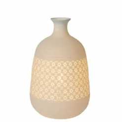 Luminaires Lucide Lampe de table Lucide TIESSE Blanc, 1 lumière* Lampes À Poser
