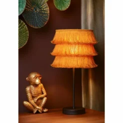 Lampes En Tissu-Luminaires Lucide Lampe de table Lucide TOGO Noir, 1 lumière