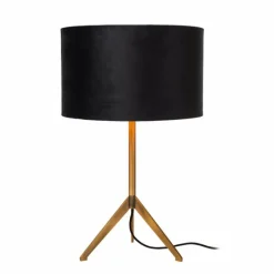 Lampes En Tissu-Luminaires Lucide Lampe de table Lucide TONDO Or, Laiton, 1 lumière