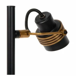 Luminaires Lucide Lampe de table Lucide TUNDRAN Noir, 2 lumières* Lampes À Poser