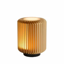 Lampes Dorées-Luminaires Lucide Lampe de table Lucide TURBIN LED Or, 1 lumière