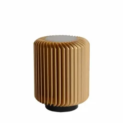 Lampes Dorées-Luminaires Lucide Lampe de table Lucide TURBIN LED Or, 1 lumière