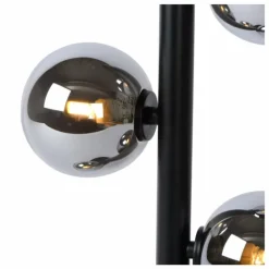 Luminaires Lucide Lampe de table Lucide TYCHO Noir, 2 lumières