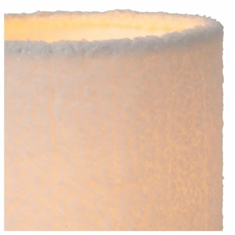 Lampes En Tissu-Luminaires Lucide Lampe de table Lucide WOOLLY Beige, 1 lumière