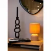 Lampes En Tissu-Luminaires Lucide Lampe de table Lucide WOOLLY Jaune, 1 lumière