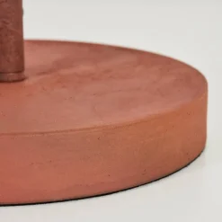 Lampes Industrielles-hofstein Lampe de table Lungre Rouille, 1 lumière