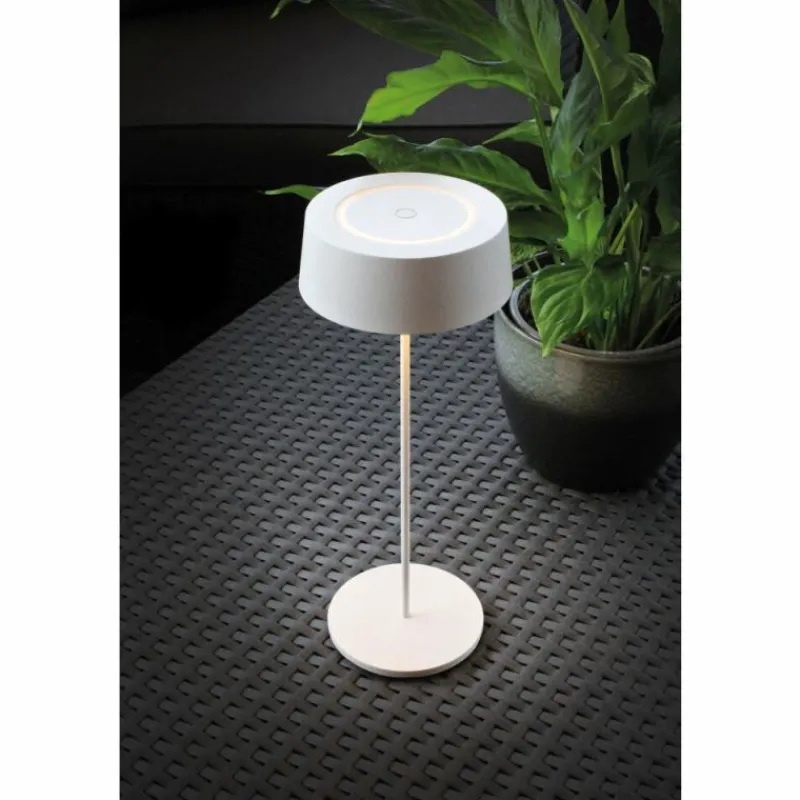 Luminaires Lutec Lampe de table Lutec COCKTAIL LED Blanc, 1 lumière