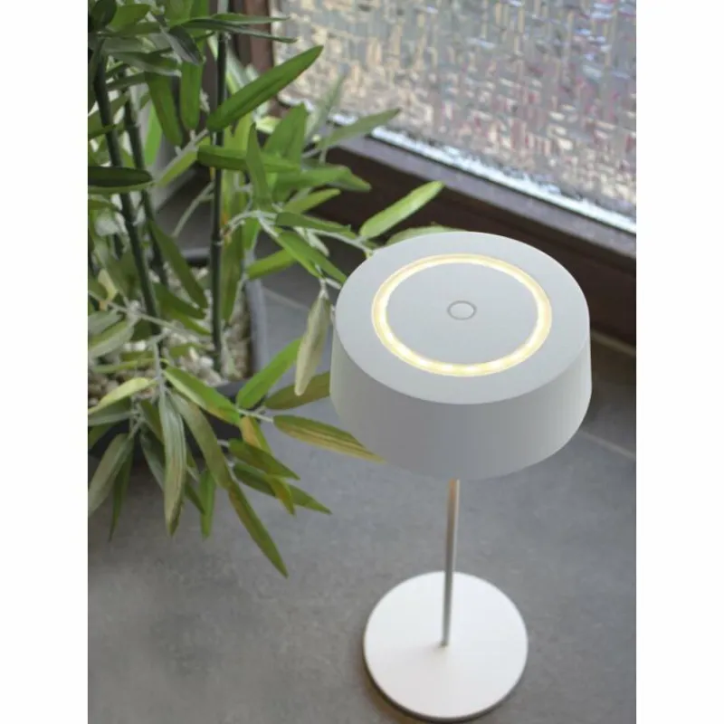 Luminaires Lutec Lampe de table Lutec COCKTAIL LED Blanc, 1 lumière