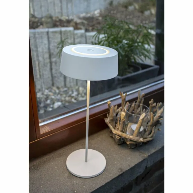 Luminaires Lutec Lampe de table Lutec COCKTAIL LED Blanc, 1 lumière