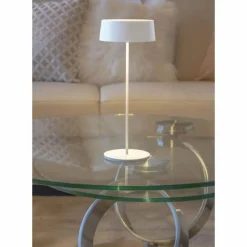Luminaires Lutec Lampe de table Lutec COCKTAIL LED Blanc, 1 lumière