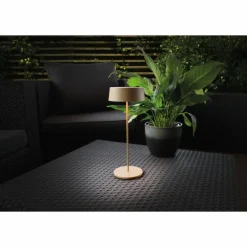 Lampes Dorées-Luminaires Lutec Lampe de table Lutec COCKTAIL LED Or, 1 lumière
