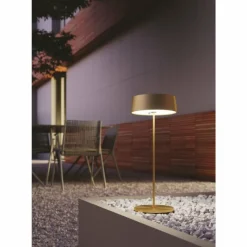 Lampes Dorées-Luminaires Lutec Lampe de table Lutec COCKTAIL LED Or, 1 lumière