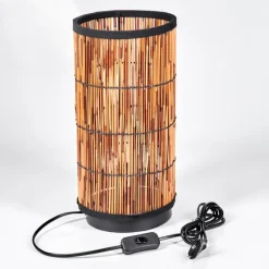 Luminaires Scandinaves-hofstein Lampe de table Maili Noir, 1 lumière