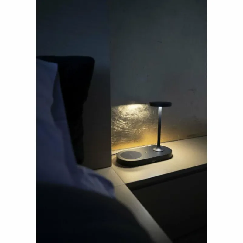 Luminaires Mantra Lampe de table Mantra CERES LED Noir, 1 lumière* Éclairage Led