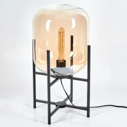 hofstein Lampe de table Manzano Noir, 1 lumière