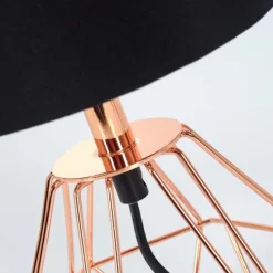 Lampes En Tissu-hofstein Lampe de table Marang Cuivre, 1 lumière