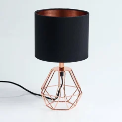 Lampes En Tissu-hofstein Lampe de table Marang Cuivre, 1 lumière